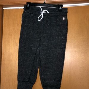 Danskin Grey/Black Highwater Leggings